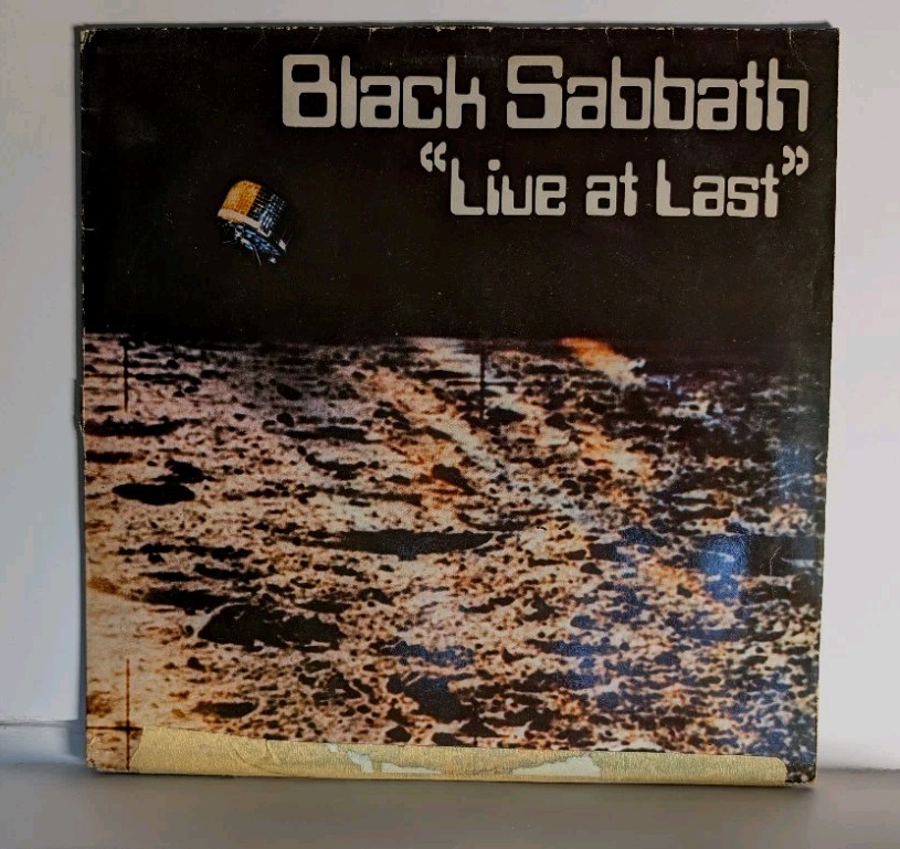 BLACK SABBATH 🔷 LIVE AT LAST LP 🔷 BS001