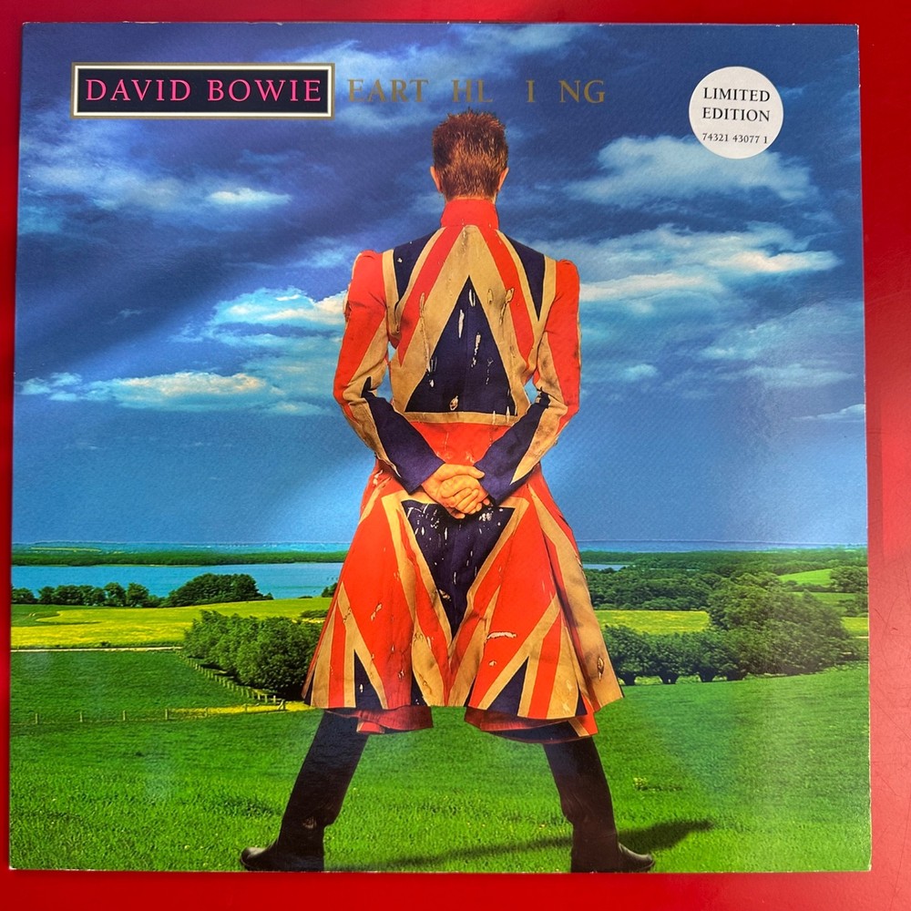 David Bowie – Earthling 1997 Limited Edition Original EU 1st Press Vinyl LP BMG