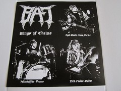 BAT – Wings of Chains, LP, Purple Vinyl, 2022 Reissue, Tankcrimes – LIKE NEW!