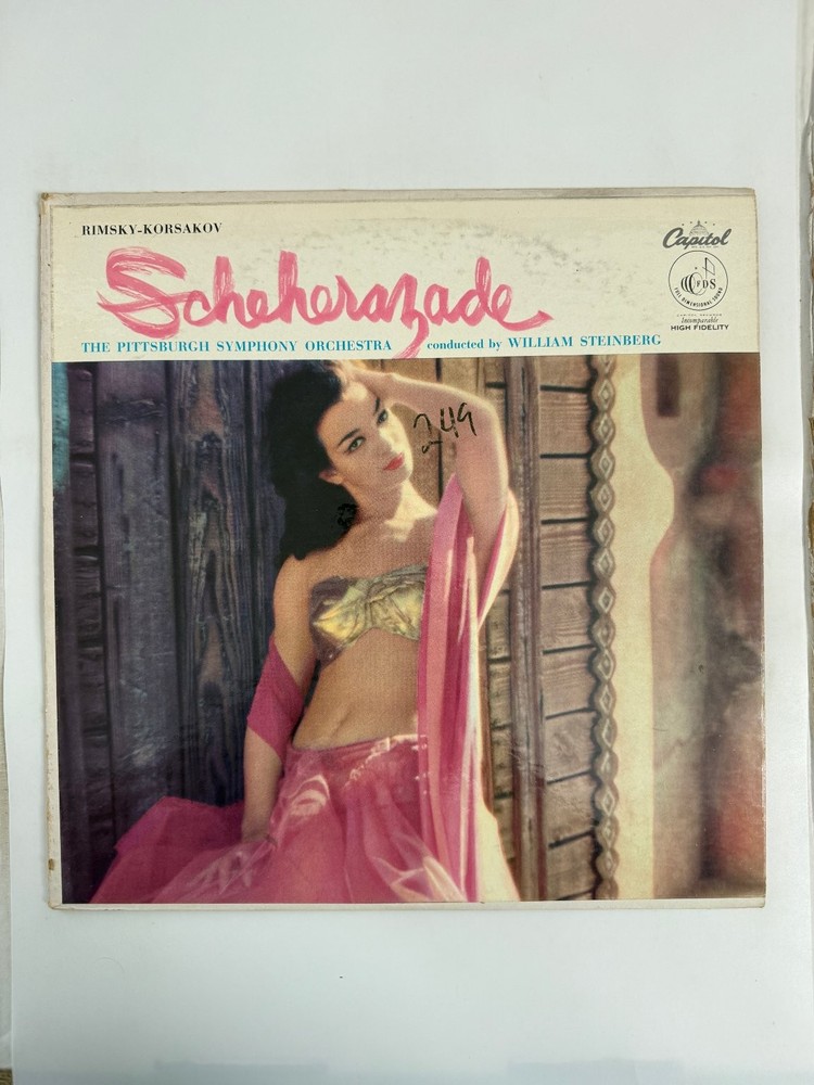 Rimsky-Korsakov – Scheherazade LP 1955 Capitol FDS Classical 33 RPM