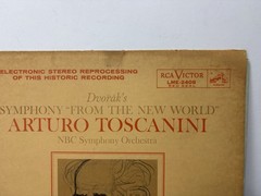 Arturo Toscanini Dvorak From The New World LP (1961) Vinyl Record Album 12”
