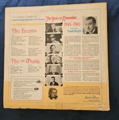 3 Viny ~ 2 LPs ~ The Longines Symphonette Society Presents The Years To Remember