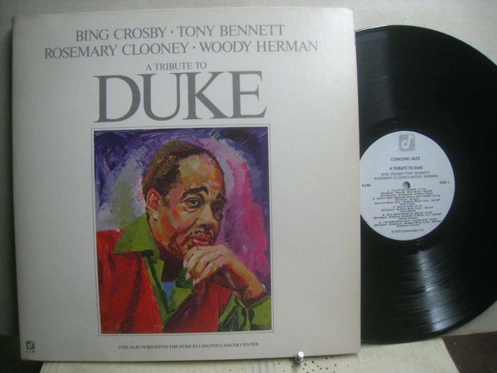 Duke Ellington A Tribute to *Concord Jazz CJ-50 LP stereo (NM-)