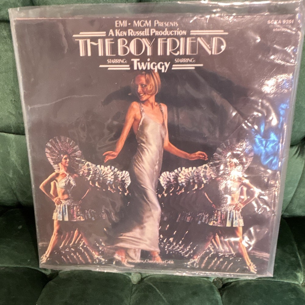 Twiggy The Boy Friend Soundtrack Film Score Vinyl LP Record EMI Cardboard Sleeve