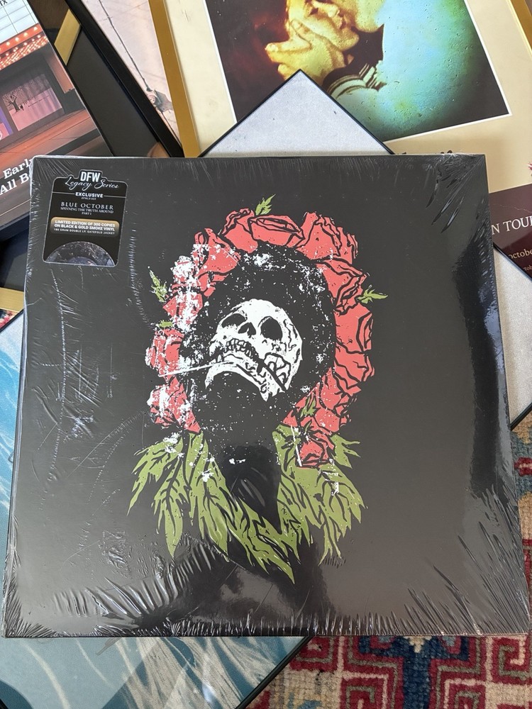 Blue October Spinning The Truth Around /300 Limited Edition Black Gold Vinyl LP