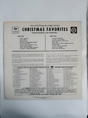 TOPS Orchestra – Christmas Favorites LP Record 1950s TOPS Holiday 33⅓ RPM