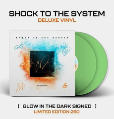 DAUGHTRY Shock To The System Glow In The Dark Vinyl SEALED SIGNED #59 Sold Out