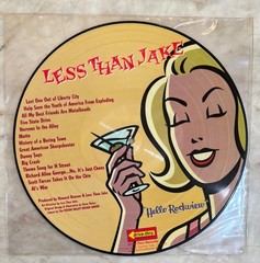 Less Than Jake Hello Rockview Picture Disc Vinyl LP Drive-Thru Records 1998 RARE