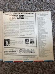Vintage 1962 Our Children’s Heritage Records Vols 2 & 3 – Margie Bell (pl50)