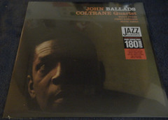 JOHN COLTRANE QUARTET RECORD BALLADS WAX TIME SEALED 2013 AUDIOPHILE 180GM L@@K!