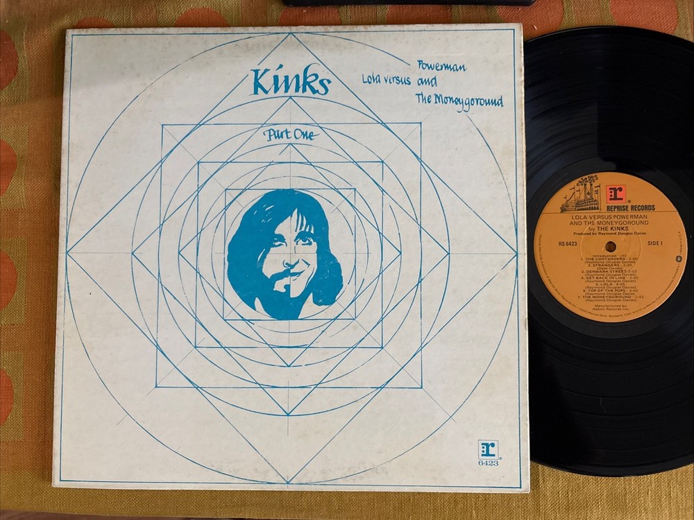 The Kinks Lola Vs The Powerman And The Moneygoround Vintage US LP Vinyl