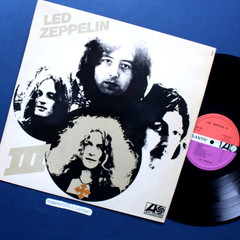 RARE ALT COVER 1970 ORIGINAL PLUM LABEL LED ZEPPELIN III VINYL LP EX+ THREE 3