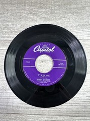 Capitol Records 45 RPM Johnny Standley – It’s In The Book – Part 1 / Part 2