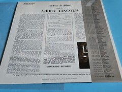 Abbey Lincoln ‎– Abbey Is Blue 1983 NM LP Album Reissue Jazz Hard Bop OJC-069