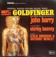 John Barry – Goldfinger (Original Motion Picture Sound Track) (LP) (Good Plus (G