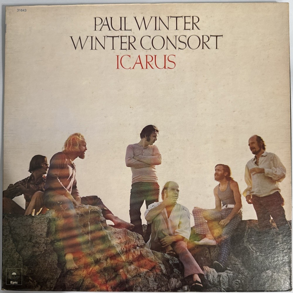 Paul Winter/Winter Consort- Icarus 1972 Vinyl Record LP EX