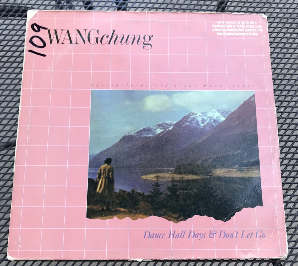 Wang Chung Dance Hall Days Remix 12″ Single 1984 Geffen 0-20194 VG+