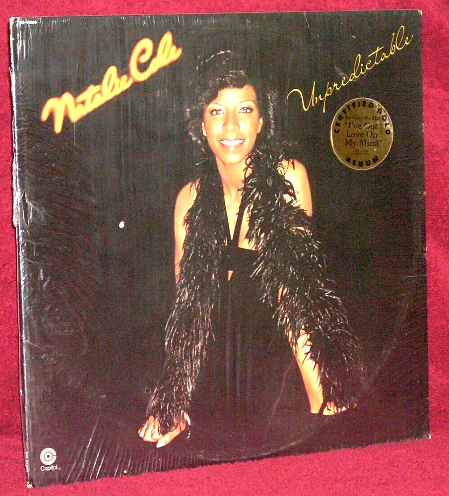 LP SEALED NATALIE COLE UNPREDICTABLE 1977 CAPITOL ORIG PRESS HYPE STICKER NOT CO