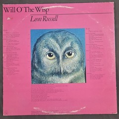 LEON RUSSELL WILL O’ THE WISP Vinyl LP RECORD 1975 Album Shelter SR 2138