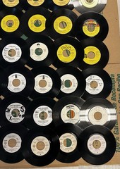 (200) 1970’s-80’s Era Promo 45’s Radio Station DJ Copies- ROCK- POP- NEW WAVE