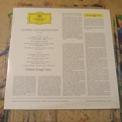 Beethoven Bagatelles Wilhelm Kempff 1964 Deutsche Grammophon Gesellschaft VG+ NM