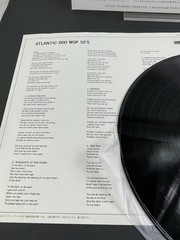 VARIOUS: atlantic doo wop 50’s ATLANTIC 12″ LP 33 RPM Japan OBI Minty Album