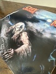 OZZY OSBOURNE Vinyl Bark At The Moon LP Original 1983 CBS Record SEE VIDEO