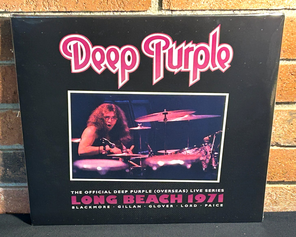 * DEEP PURPLE – Long Beach 1971, Ltd Import 2LP BLACK VINYL Gatefold New! Bend!