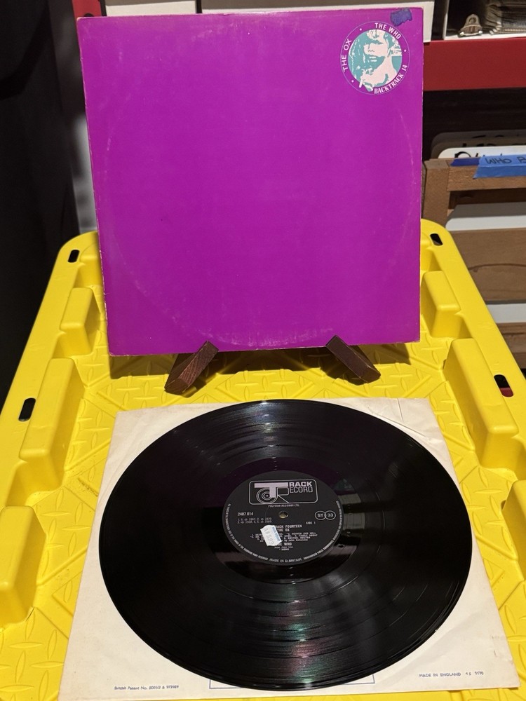 The Who The Ox UK LP Track Backtrack 14 2407 014 Mint Unplayed OG Inner