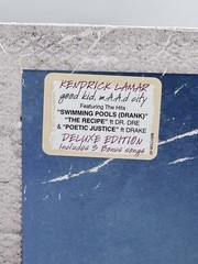 Sealed Good Kid, M.A.A.D City by Kendrick LaMar, 2012, 2LP deluxe edition