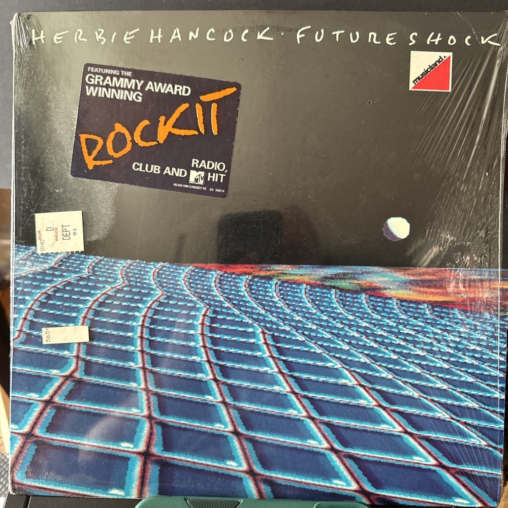 Herbie Hancock / Future Shock LP Columbia 38814 Hype & Shrink