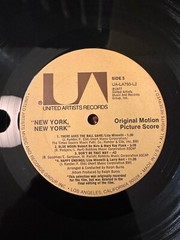New York, New York Original Film Score LP Record UA-LA750-L2 Minelli Deniro NM