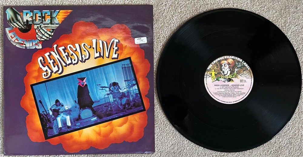 Genesis – Live Vinyl LP (1973) AUSTRALIAN Import POLYGRAM Records Peter Gabriel