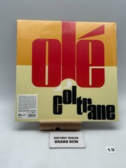 John Coltrane – Olé Coltrane Limited Edition Number /500 Clear Vinyl Brand New
