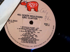 ERIC CLAPTON 461 OCEAN BOULEVARDLP~LAMINATED GATEFOLD Excellent (EX)