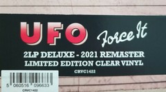 UFO – Force It 2 x LP w/ LIVE BONUS RECORD – COLORED VINYL ALBUM – SEALED NEW