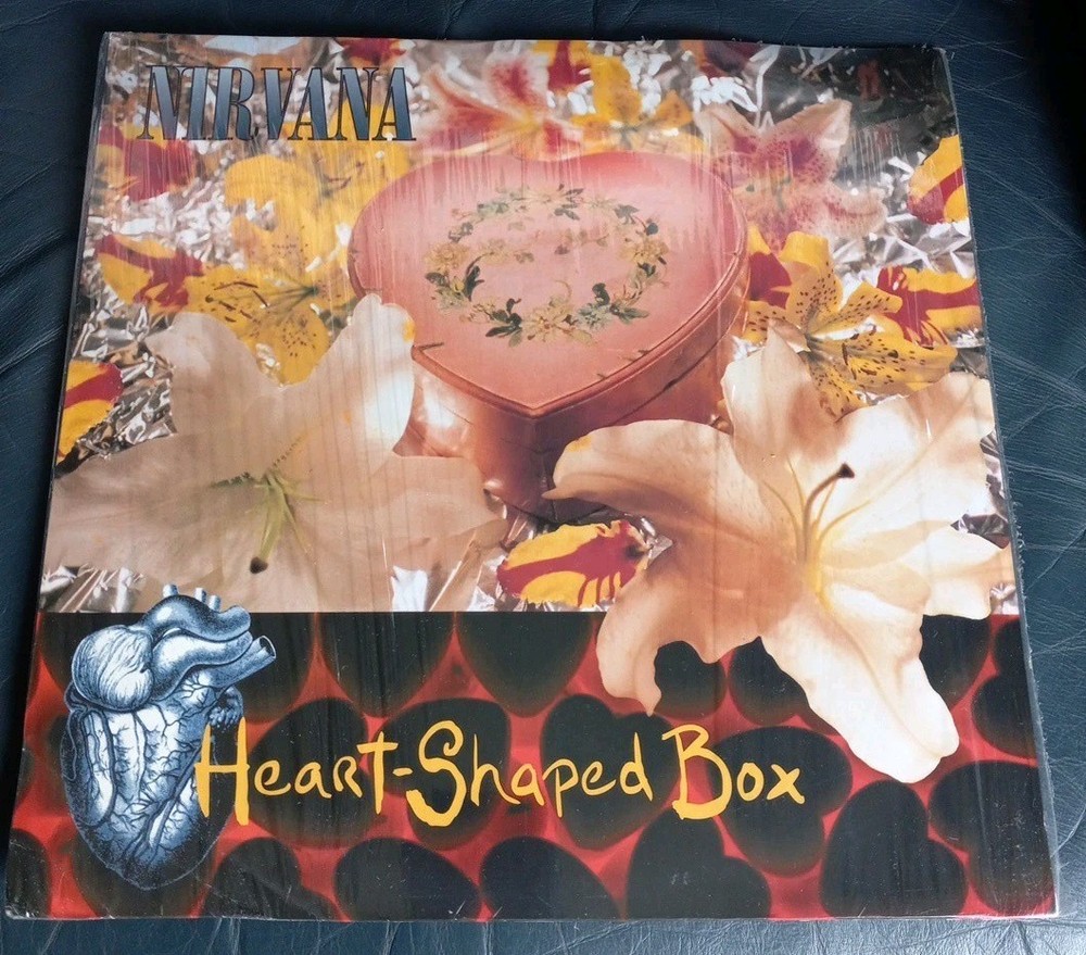 LP Nirvana Heart Shaped Box Factory Sealed Original UK Pressing (Last Single)