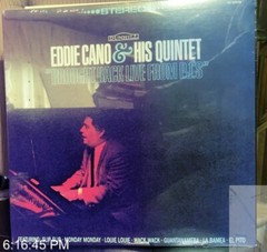 RARE Limited Edition LP Eddie Cano & His Quintet Brought Back Live From NEW