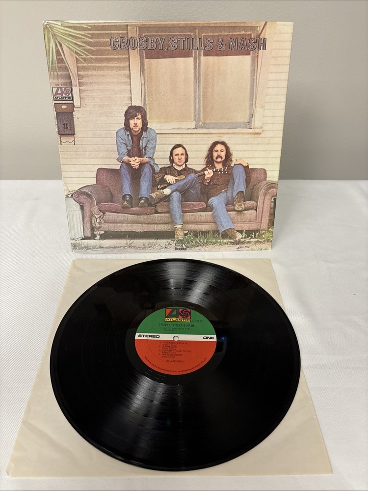 Crosby Stills and Nash Atlantic SD 8229 1969 Record LP Vinyl Album