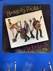 THE MAGNETICS ROCKABILLY FOOLS ROLLIN ROCK LP NEAR MINT TO MINT-