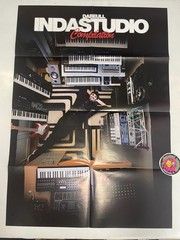 Dabeull Indastudio COMPILATION LP USED Electronic With Poster Piranha Records