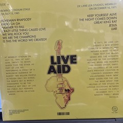 QUEEN LIVE AID Remastered Soundboard VINYL Album LP Official Release NEW