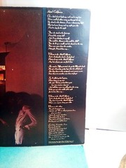 Eagles Hotel California .cover only!!!! original inter sleeve