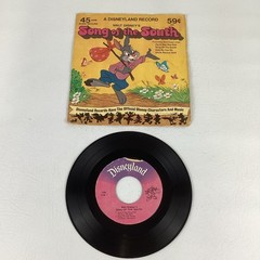 Walt Disney Song Of The South 45 RPM Record Disneyland Records Vintage 1975