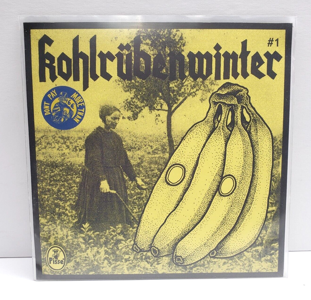 Pisse – Kohlrübenwinter #1 – Vinyl 7″ – 2016 EU Reissue **NEW**