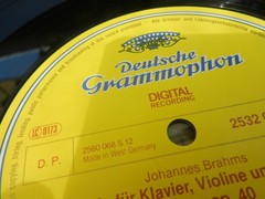 BRAHMS HORNTRIO KLARINETTENTRIO 1983 DEUTSCHE GRAMMOPHON VINYL LP 2532 097