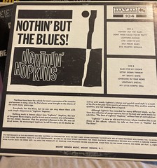 Lightnin’ Hopkins Nothin’ But The Blues! Mount Vernon Music MVM 104 RARE LP