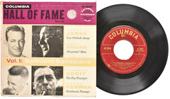 COLUMBIA HALL OF FAME VOL.1 BALLROOM BAND 7″ EP RECORD GENE KRUPA HARRY JAMES