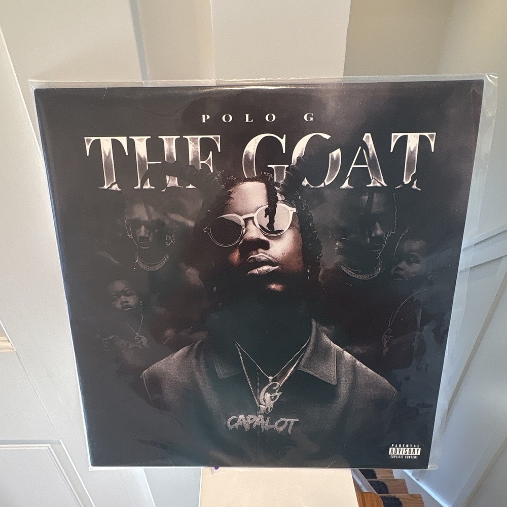 Polo G THE GOAT Black Vinyl LP Record 12″ Columbia Rap/Hip Hop