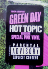 GREEN DAY UNO! Hot Topic Pink Colored Vinyl Record LP 2012 BRAND NEW & SEALED